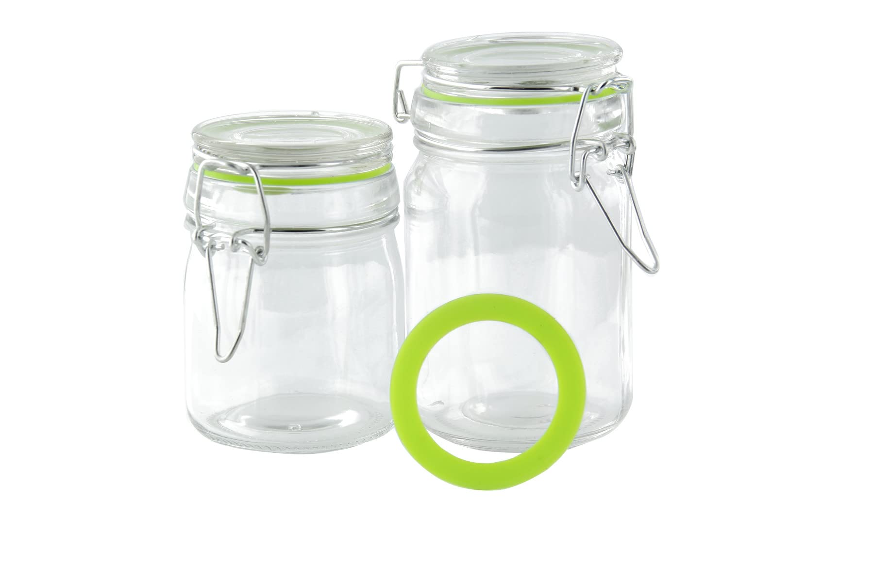 PacknWood 24-Pack 5oz Glass Jars with Airtight Lids - Mini Mason Jars for Spices, Honey, Jam, DIY Crafts - 2.6
