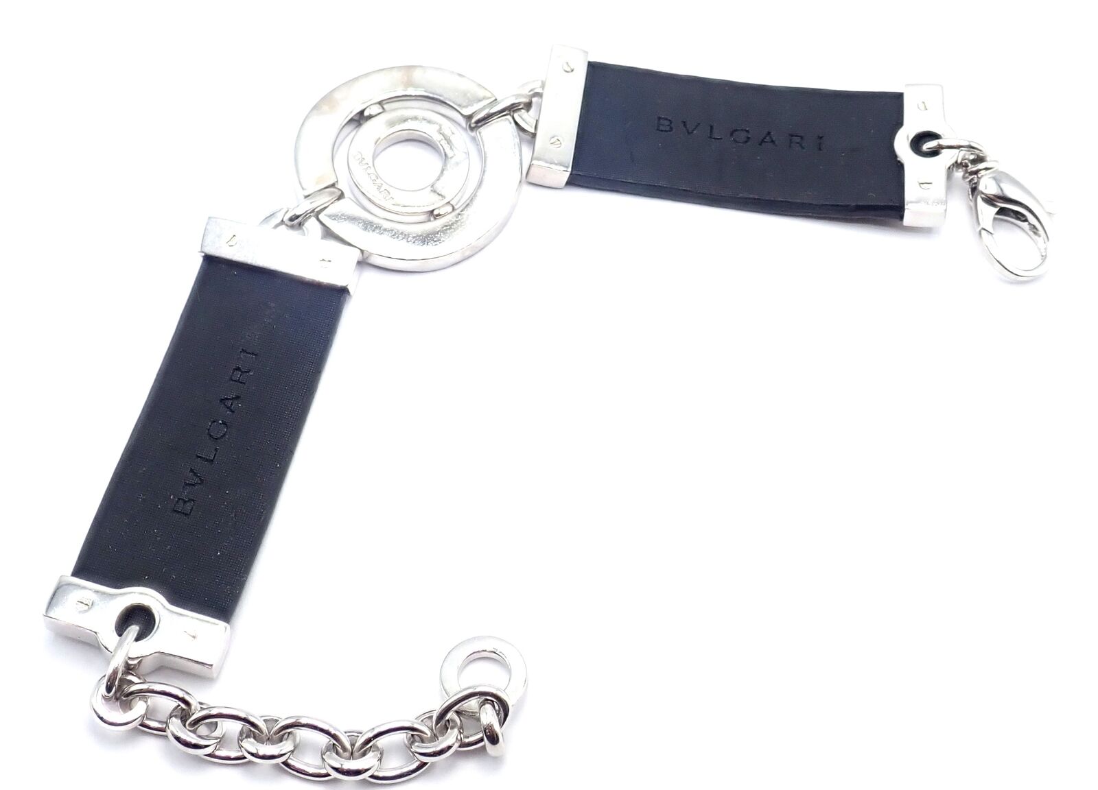 Authentic Bvlgari Bulgari Astrale 18k White Gold Diamond Shagreen Bracelet for Women - Luxury Jewelry Gift for Anniversary, Wedding & Special Occasions