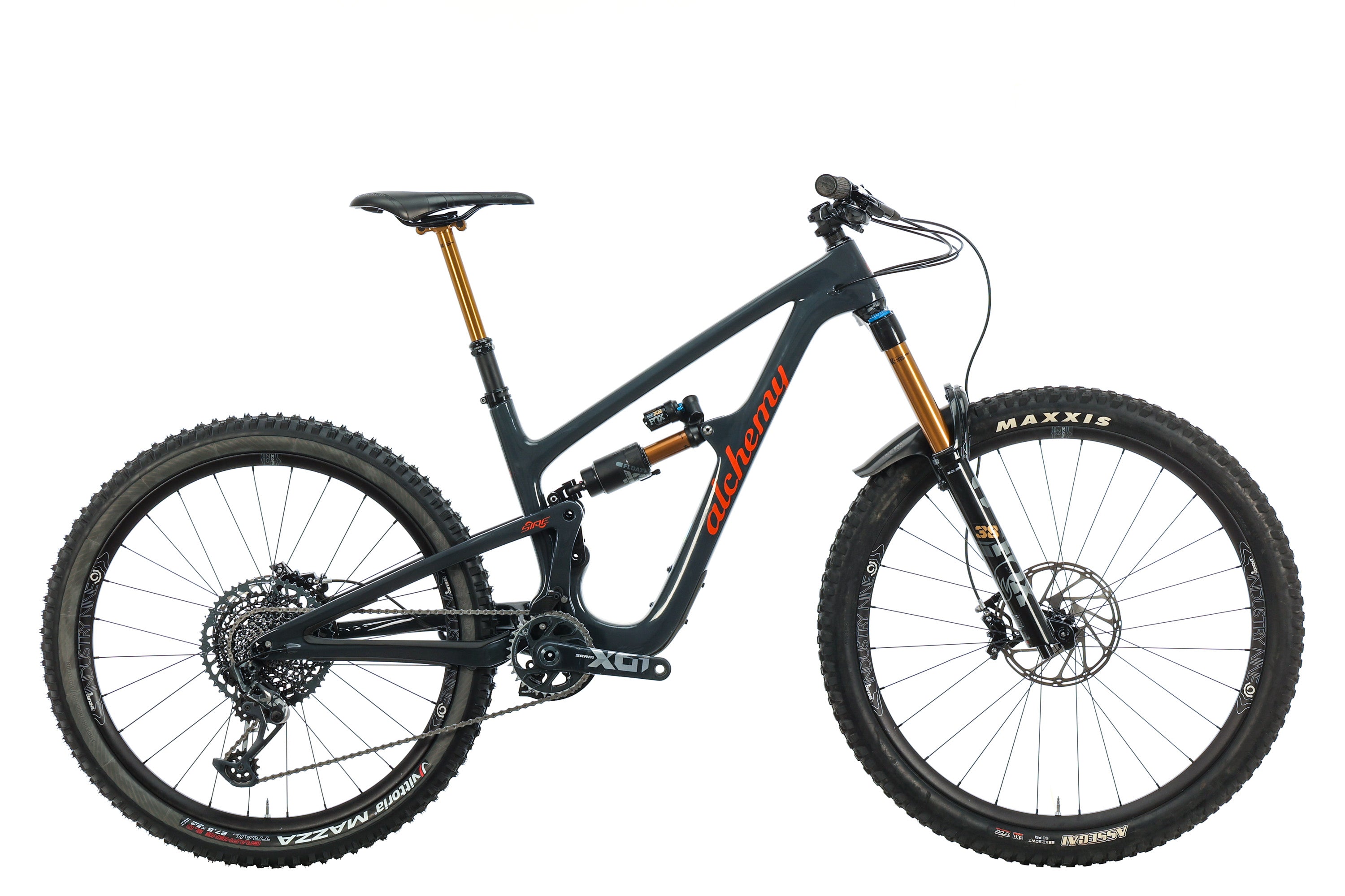 Alchemy Arktos 150 Full Suspension Mountain Bike - 2021 Model, Medium Frame Size for Trail & Enduro Riding | Perfect for Off-Road Adventures and Mountain Trails