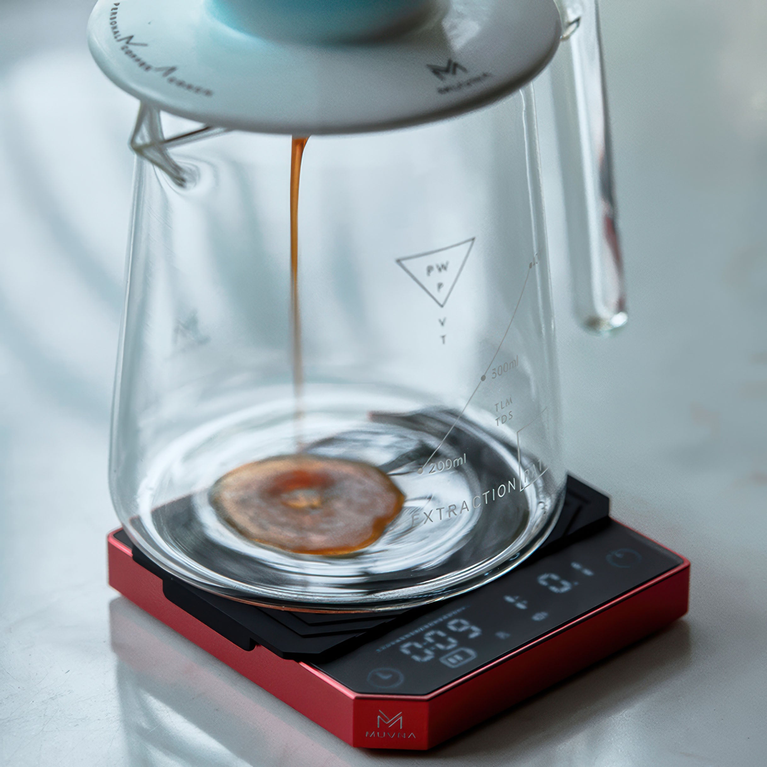 Precision Smart Espresso Coffee Scale with Timer - Compact Stainless Steel Digital Kitchen Scale for Pour Over, Drip Coffee & Home Brewing - Perfect Barista Tool for Coffee Enthusiasts