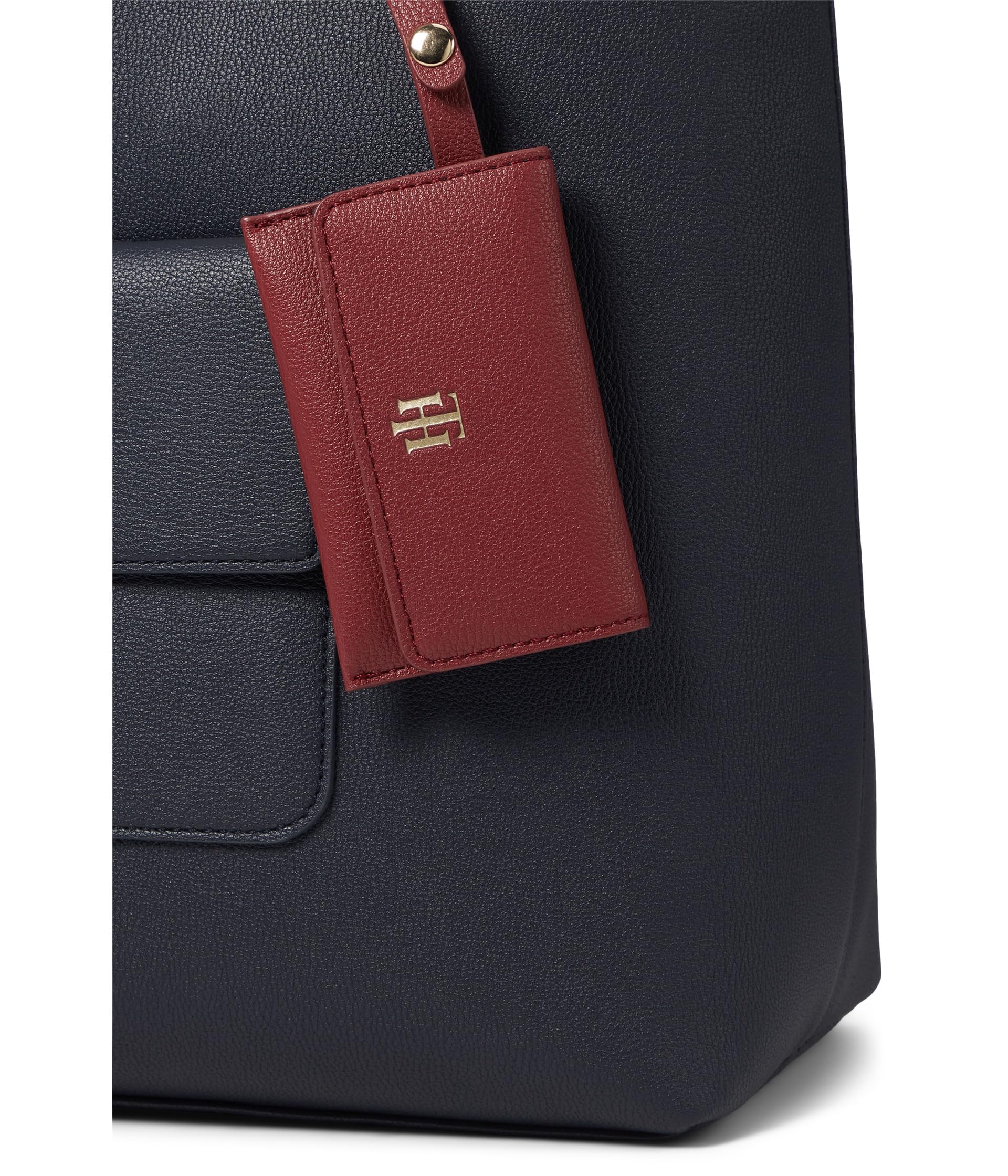 Tommy Hilfiger Lucille II Tote Bag with Hangtag - Stylish & Spacious Women's Handbag for Work, Travel & Everyday Use