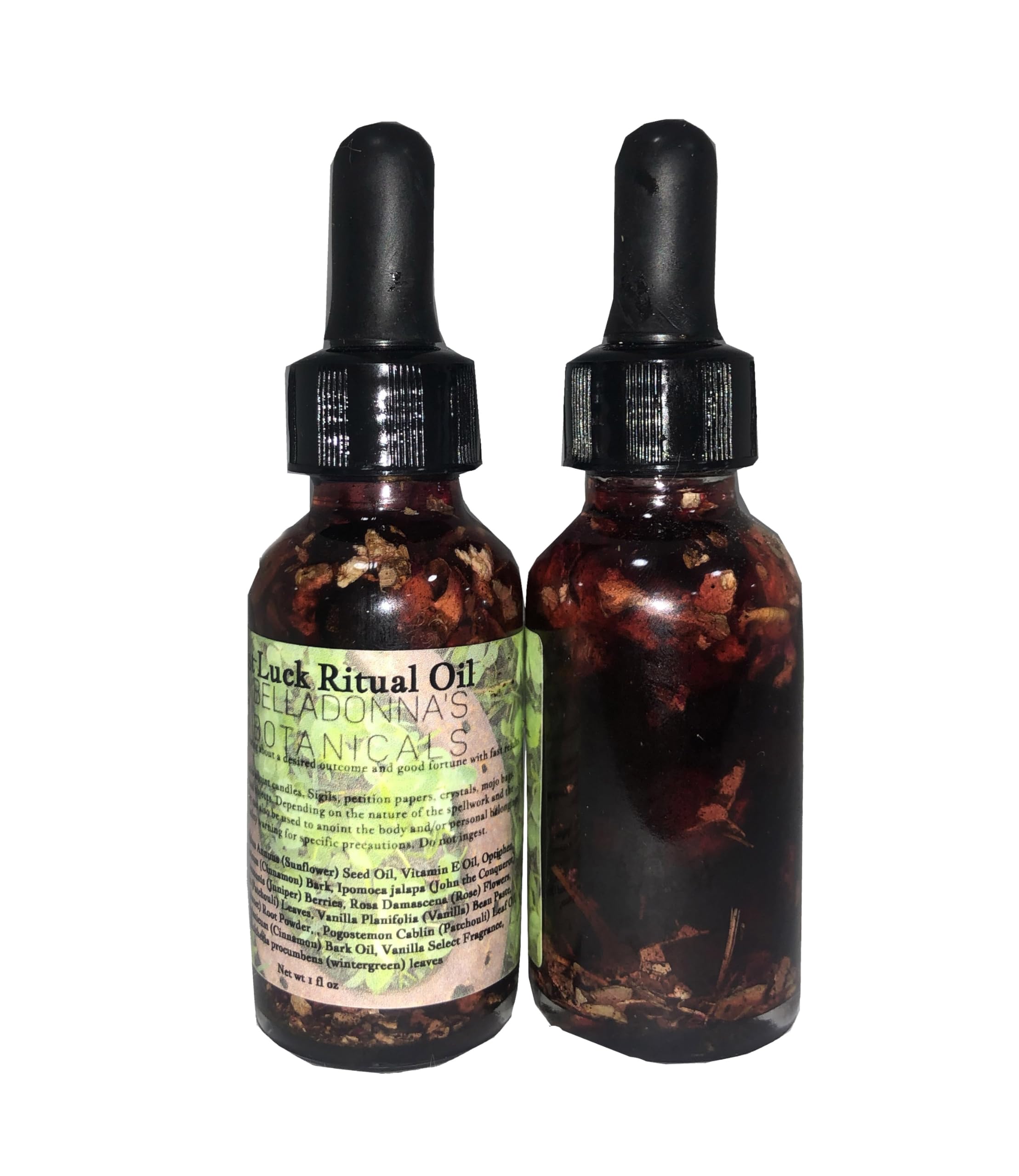 Fast Luck Ritual Oil - Spiritual Attraction & Good Fortune Anointing Oil for Manifestation, Blessings & Positive Energy - Perfect for Meditation, Prayer & Abundance Rituals