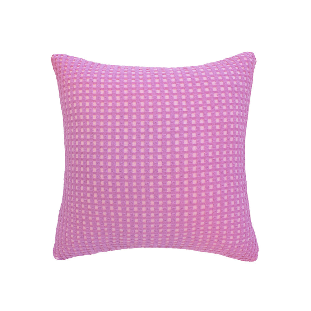 Dora Orchid Square Filled Cushion - Soft Decorative Throw Pillow for Sofa, Bed & Home Decor | Perfect for Living Room, Bedroom & Nursery