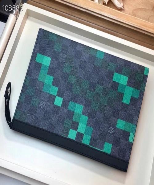 Louis Vuitton Pochette Voyage MM Monogram Green Crossbody Bag - Perfect for Travel, Work & Everyday Use