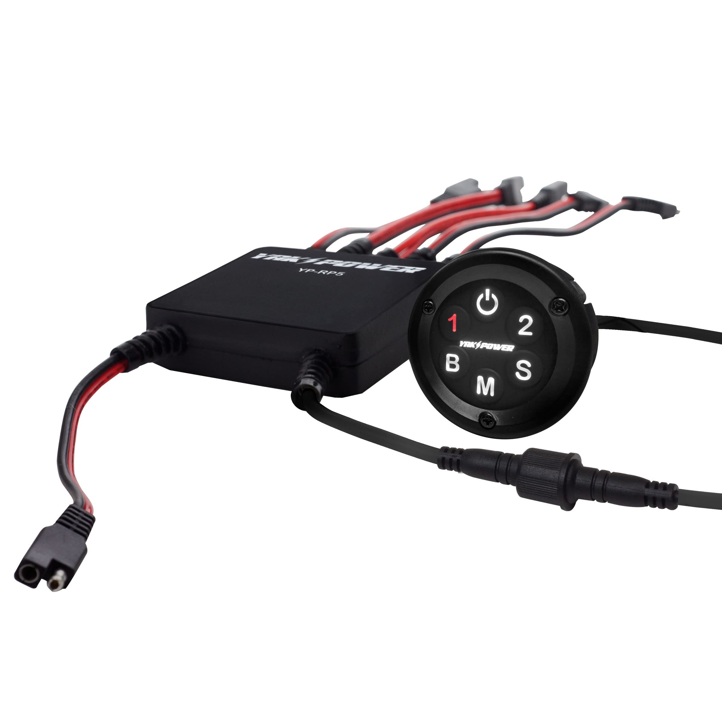 Yak-Power Plug and Play Complete System for RV, Boat, and Off-Grid Power Solutions - Portable Solar Charging Kit with Inverter and Battery Management
