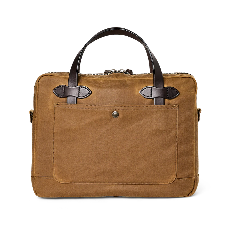 Durable Tin Cloth Compact Briefcase for Men & Women - Water-Resistant Work Bag, Laptop Messenger Bag for Business, Travel & Daily Commute - Perfect for Office Professionals & Students