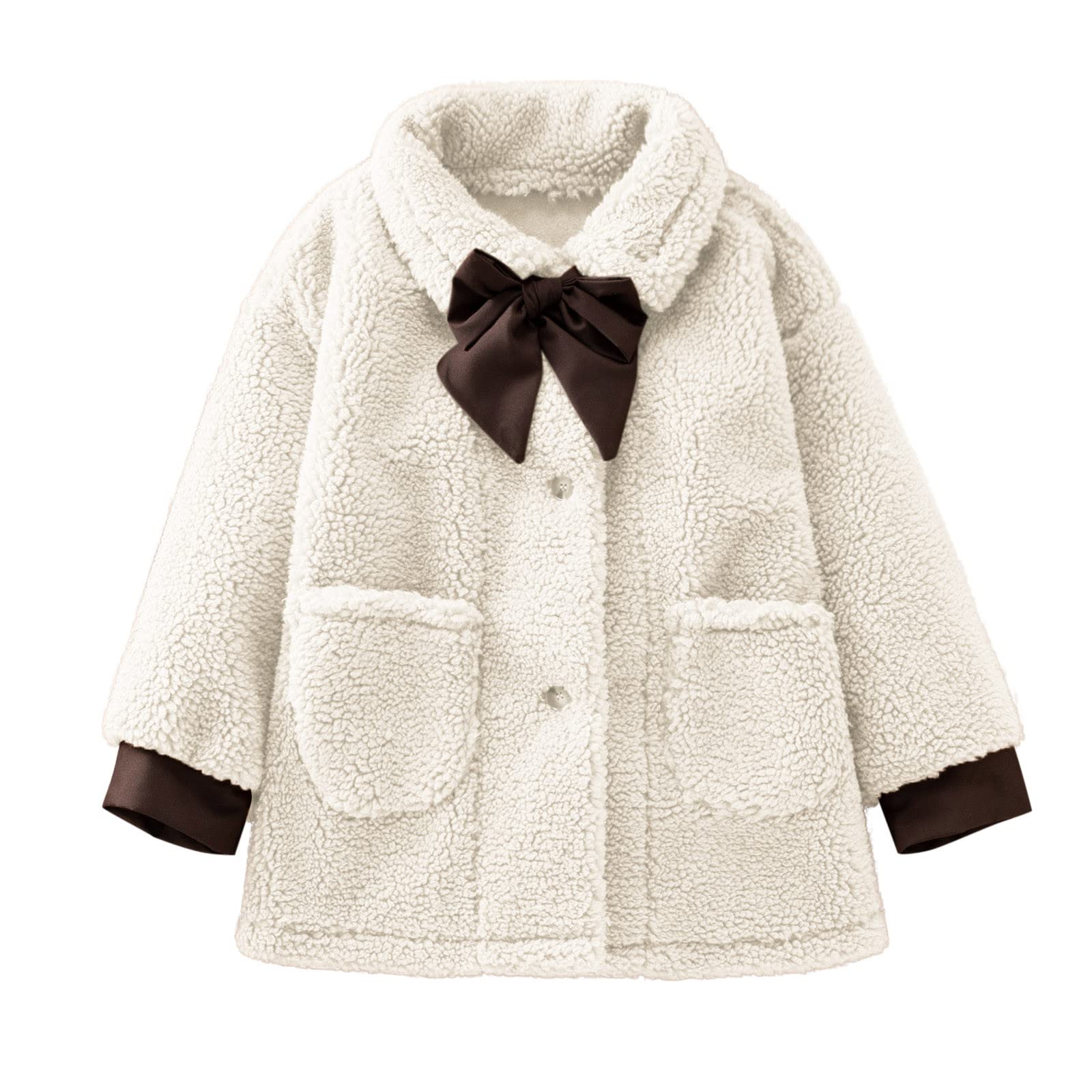Toddler Boys & Girls Fleece Winter Coat - Warm Windproof Outerwear for Kids Outdoor Activities | Baby Clothes for Cold Weather Play