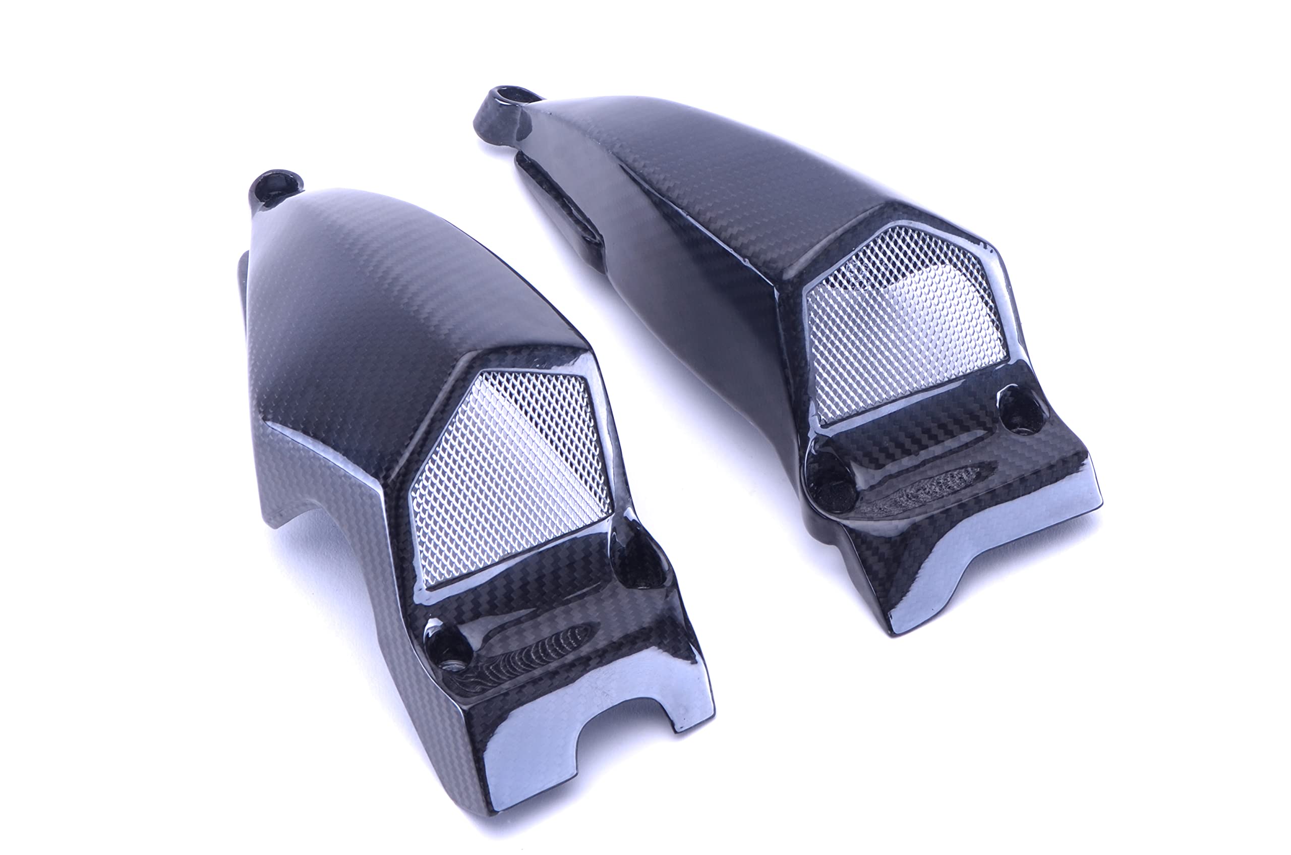 Bestem Carbon Fiber Air Intake Covers Twill for Ducati Streetfighter 848 | High-Performance Motorcycle Accessories | Perfect for Racing & Street Riding