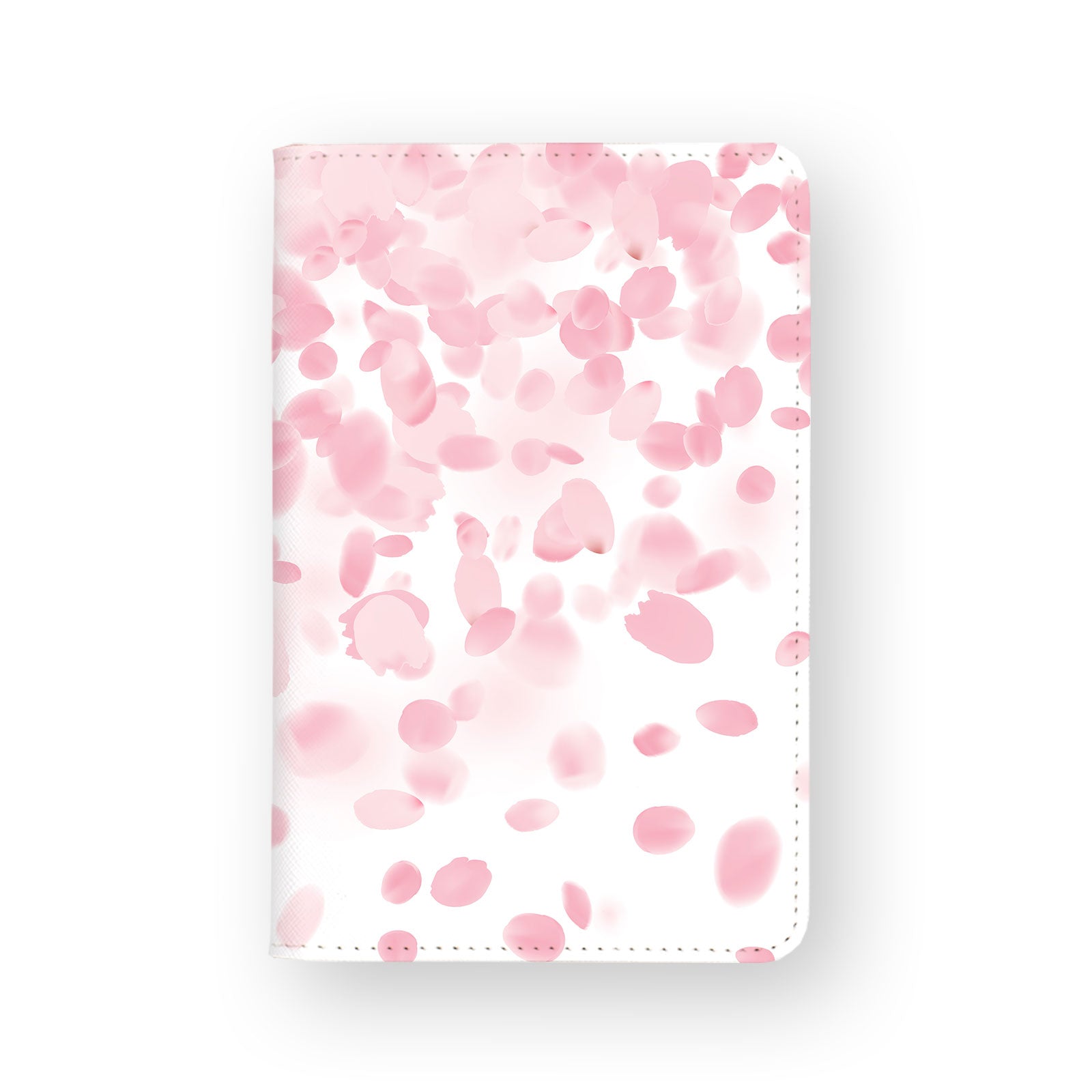 Pink Floral Travel Wallet for Women - RFID Blocking Passport Holder & Credit Card Organizer - Perfect for Airplane, Vacation, and Business Trips