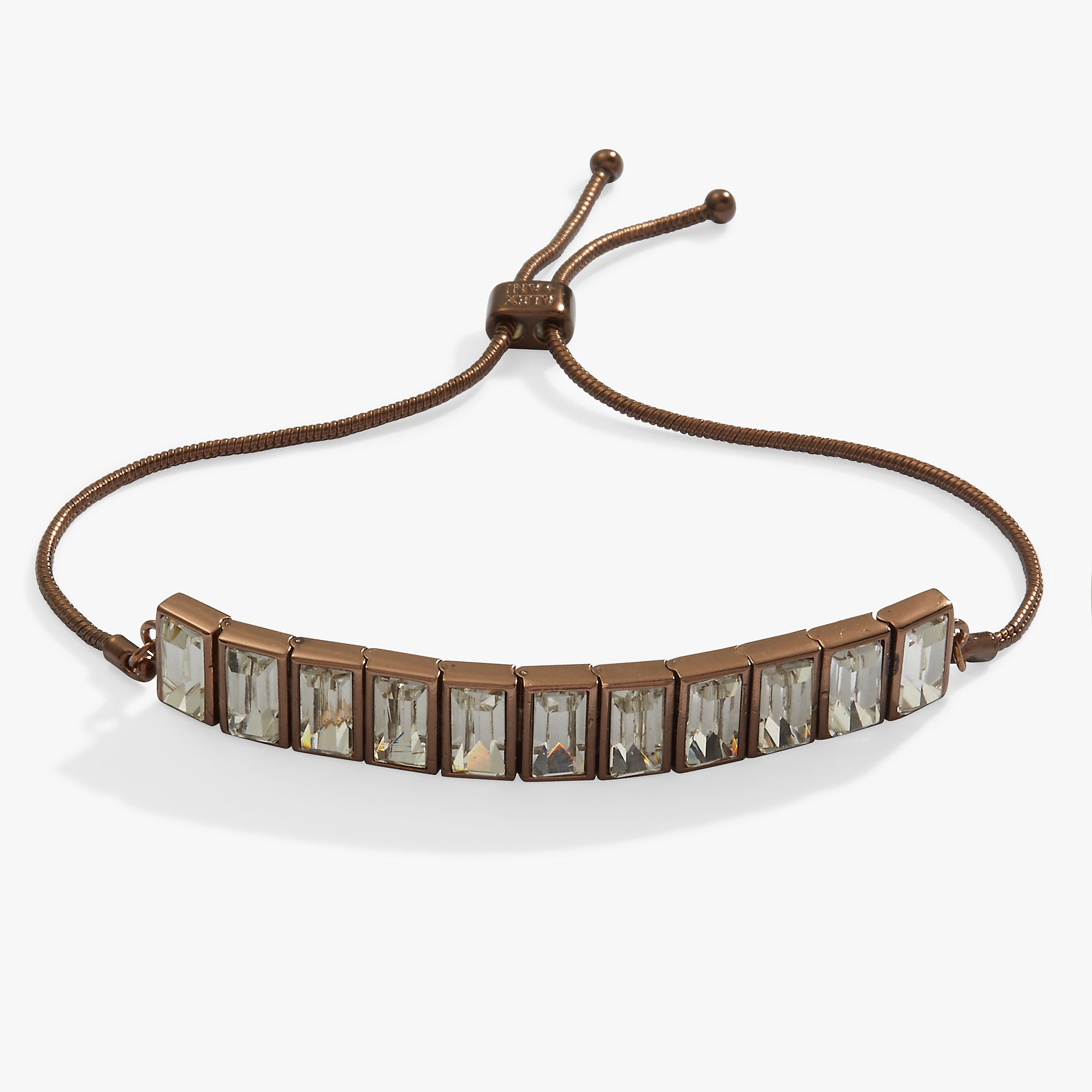 Elegant Baguette Crystal Tennis Bracelet for Women - Perfect for Weddings, Parties & Special Occasions
