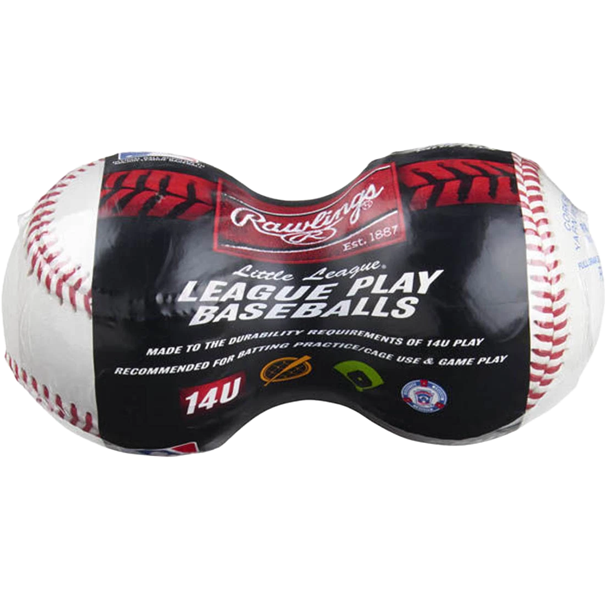 14U League Play Baseball Batting Gloves (2 Pack) - Perfect for Youth Baseball Training & Games