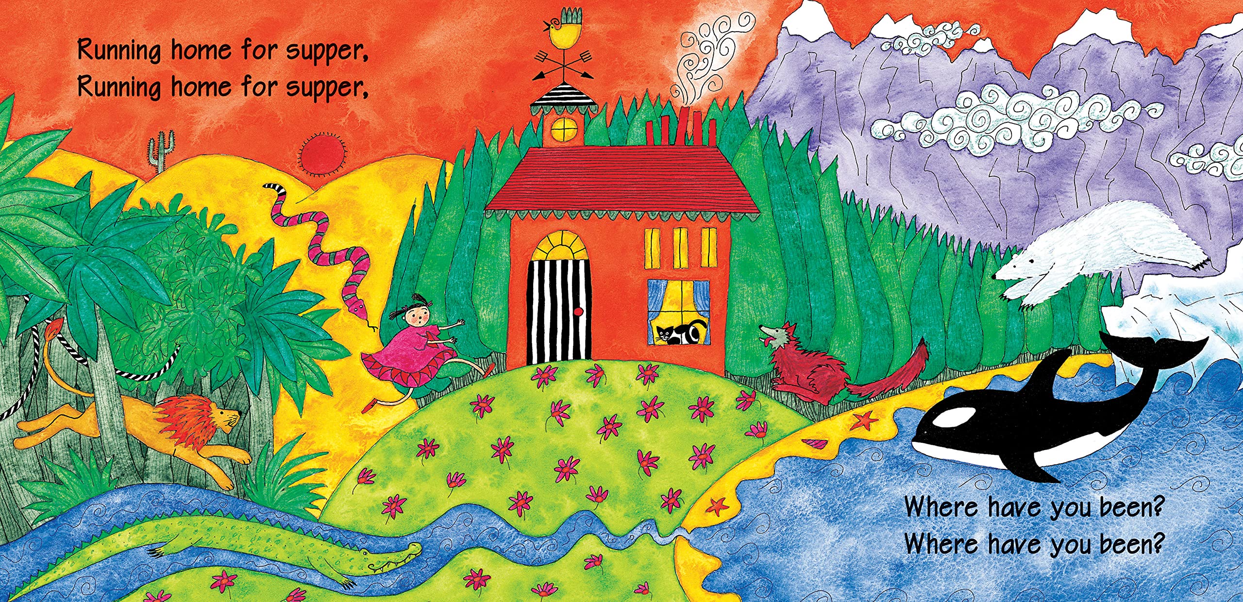 Walking Through the Jungle - Barefoot Books Singalong for Kids | Fun Animal Adventure Storybook for Preschool Learning & Bedtime Reading