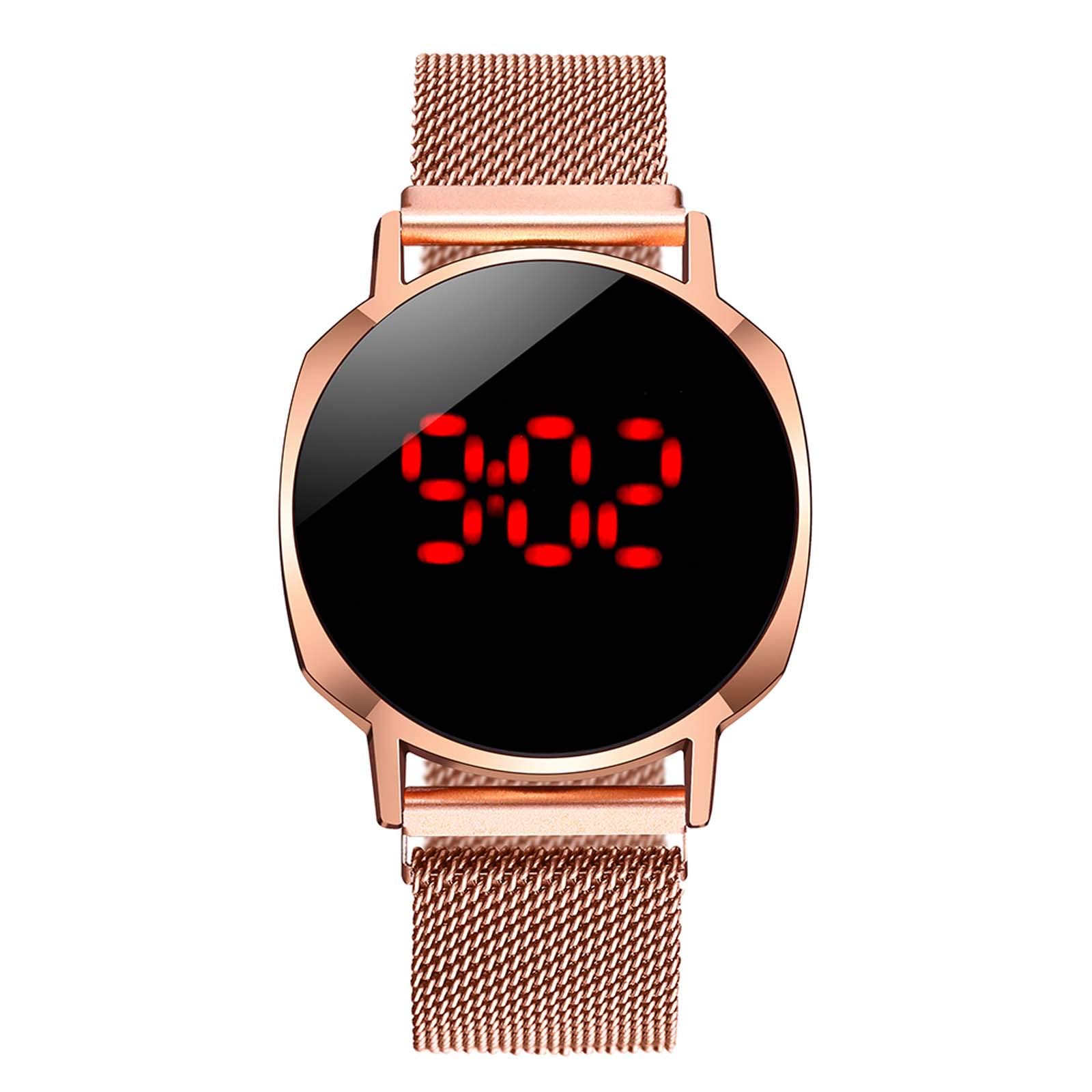 Smart Watch for Women - Fitness Activity Tracker with Touch Screen, Waterproof, Heart Rate Monitor, Sleep Tracking - Elegant Mesh Strap Ladies Smartwatch - Perfect Gift for Her (Workout, Running, Swimming, Daily Wear)