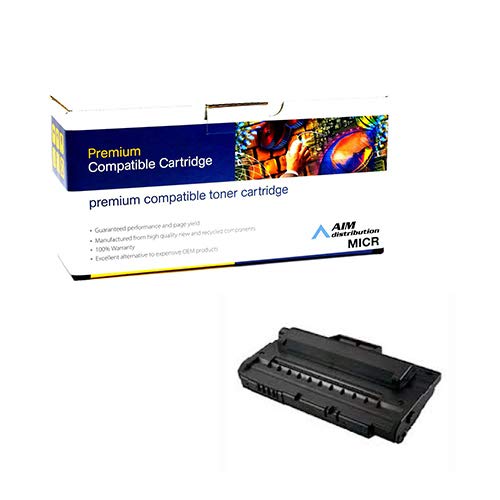 RICOH 2185 Black Toner Cartridge Replacement - AIM Compatible MICR (5000 Page Yield, Model 412660) - High-Quality Generic Toner for Secure Check Printing & Office Documents