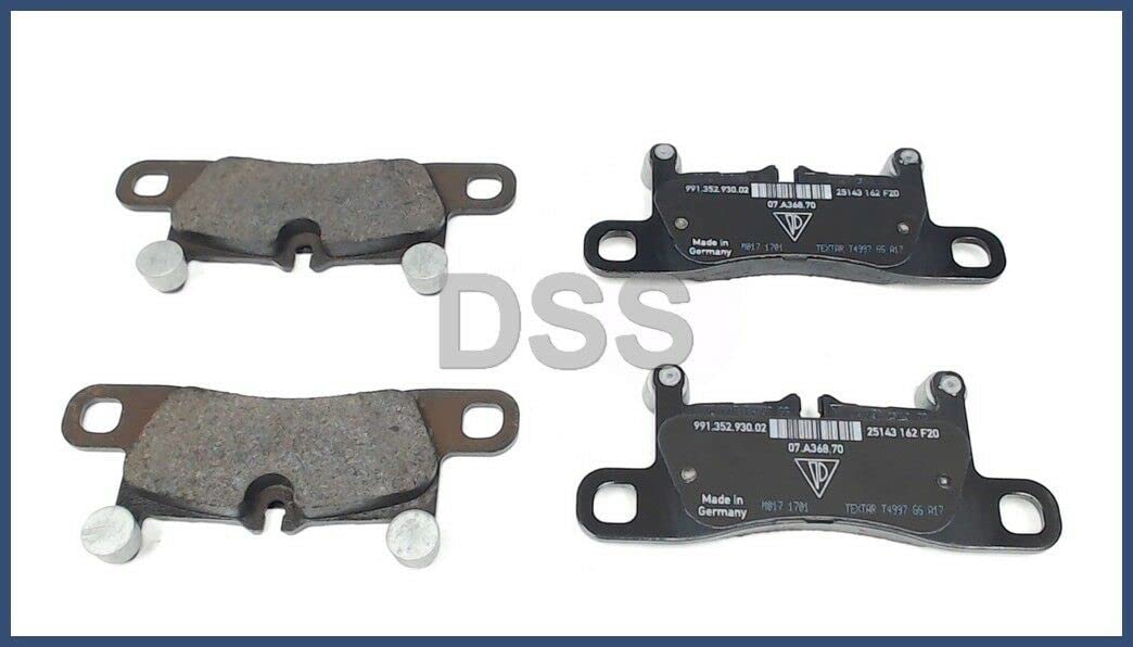 Porsche 991 352 939 02 Brake Pads - High Performance Disc Brake Pads for Porsche 911 (991) - Perfect for Daily Driving, Track Use & Performance Upgrades