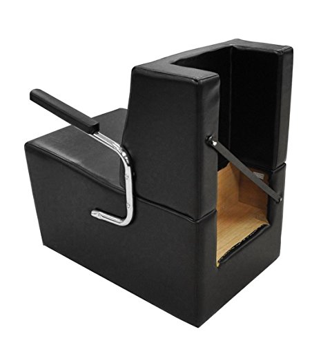 Professional BLACK EDISON Salon Hair Dryer Chair - Heavy Duty Barber & Beauty Salon Furniture for Hair Styling & Drying - Perfect for Salon, Spa & Home Use