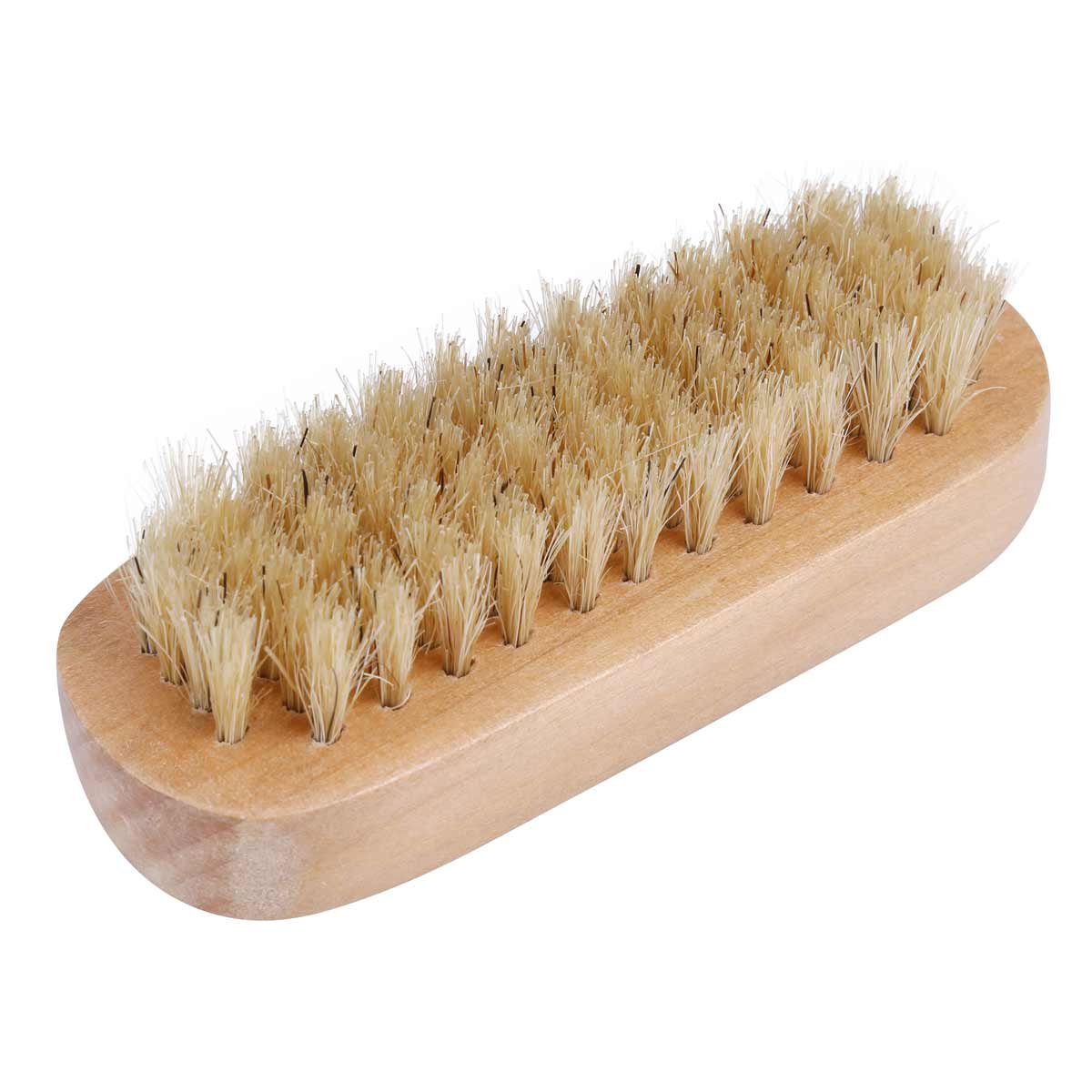 Tbestmax Wooden Nail Brush Set - 2-Sided Cleaning Brush for Manicure & Pedicure (4 Pack) - Perfect for Women, Men & Kids - Ideal for Home Spa, Salon & Travel Use