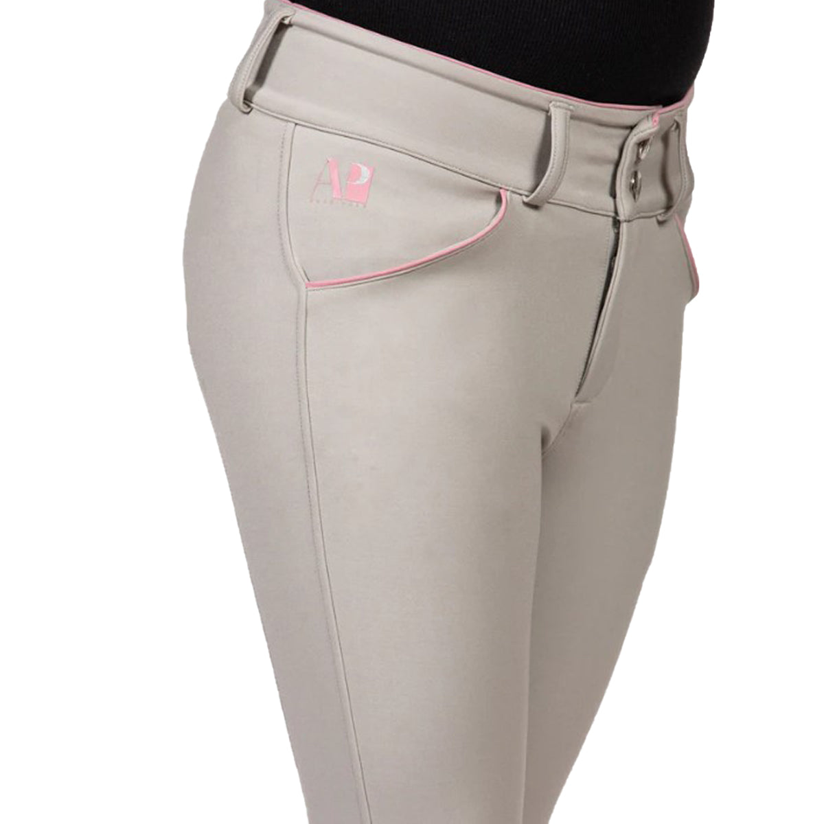 AP Hassinger The Junior Knee Patch Breeches - Equestrian Riding Pants for Kids | Perfect for Horseback Riding Lessons & Competitions