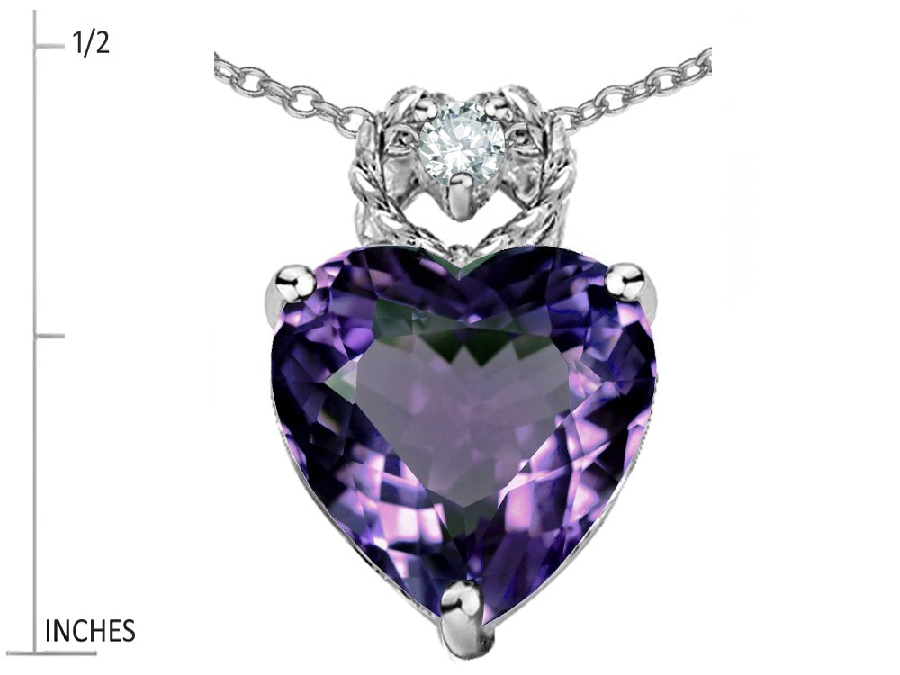 14K White Gold Heart Rope Pendant Necklace for Women - Dainty & Elegant Jewelry Gift for Valentine's Day, Anniversary or Birthday | Perfect for Romantic Dates, Weddings & Special Occasions