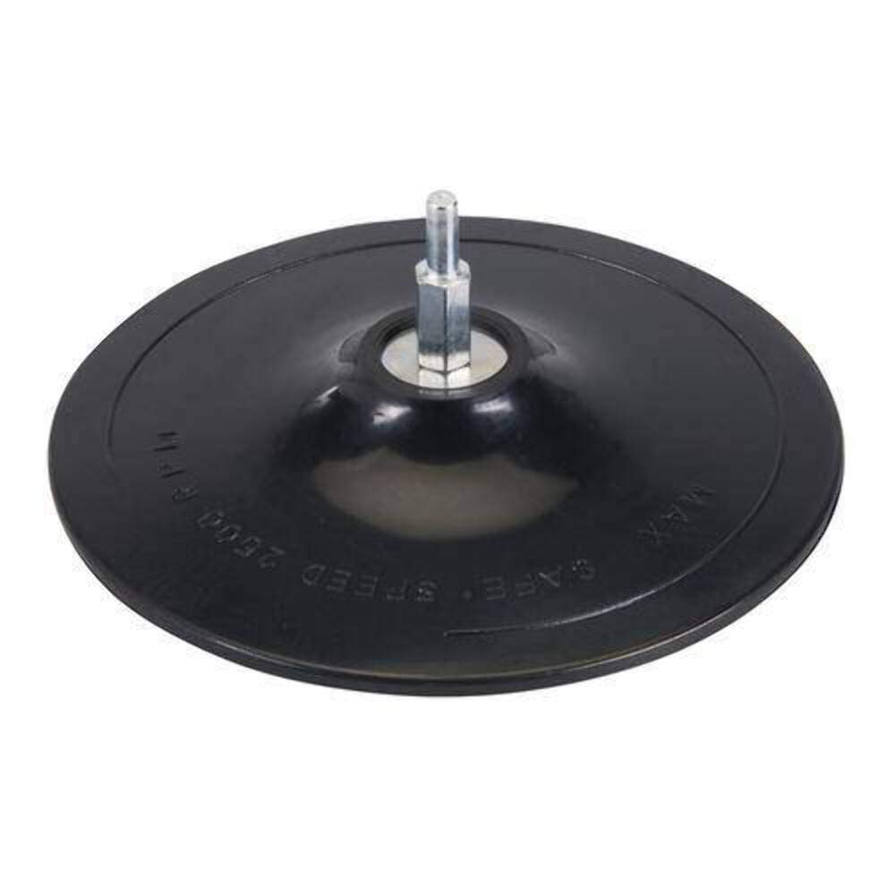 108628 Hook and Loop Backing Pad - 125mm x 2mm for Angle Grinders, Sanders & Polishers | Durable Sanding Disc Adapter for Woodworking, Metalworking & DIY Projects