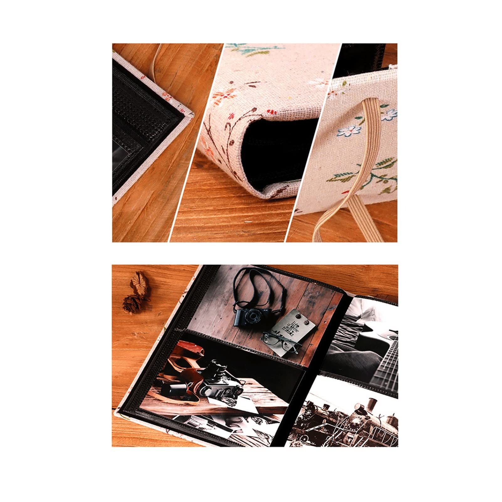 Premium Scrapbook for Couples, Family, Baby & Kids - 12x12 Inch Photo Album with Acid-Free Pages for Memory Preservation | Wedding, Birthday, Anniversary Gift Idea | (Color: 08)