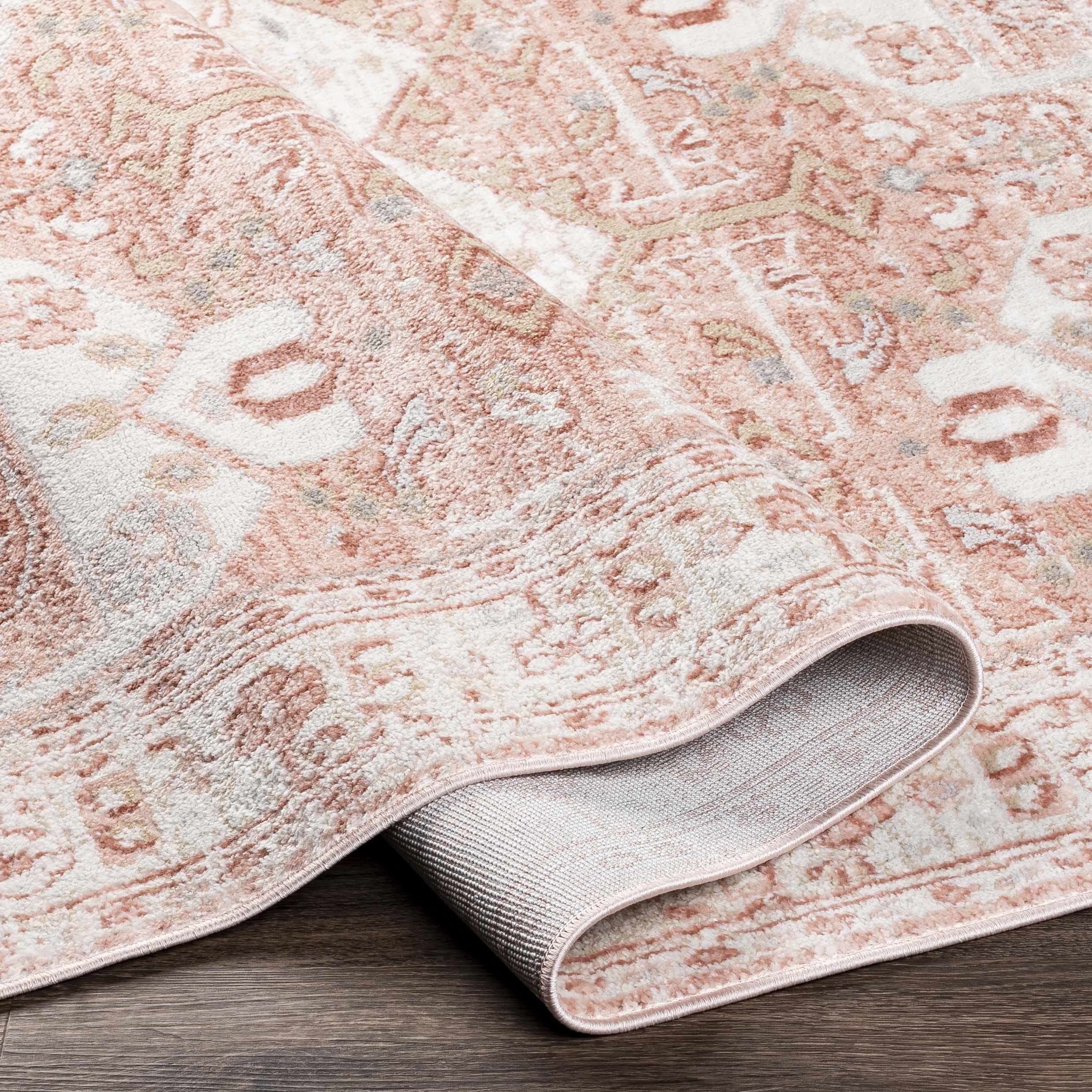 Hauteloom Kendal Traditional Beige and Gray Area Rug 7'10