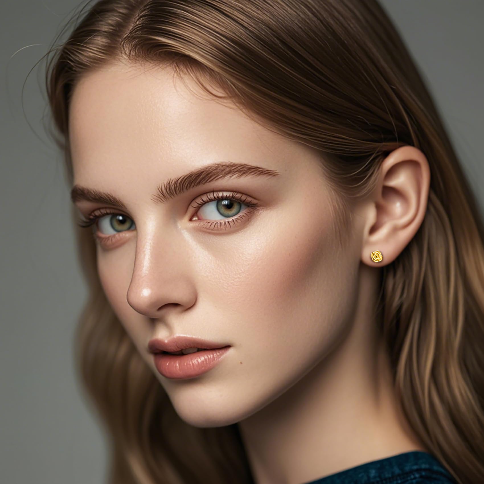 10 Pairs Stainless Steel Stud Earrings for Women & Men - Flower, Heart, Ball & CZ Designs - 20G 10mm & 12mm Hoop Earrings - Cartilage & Lobe Piercing Jewelry - Perfect for Daily Wear, Gifts & Special Occasions