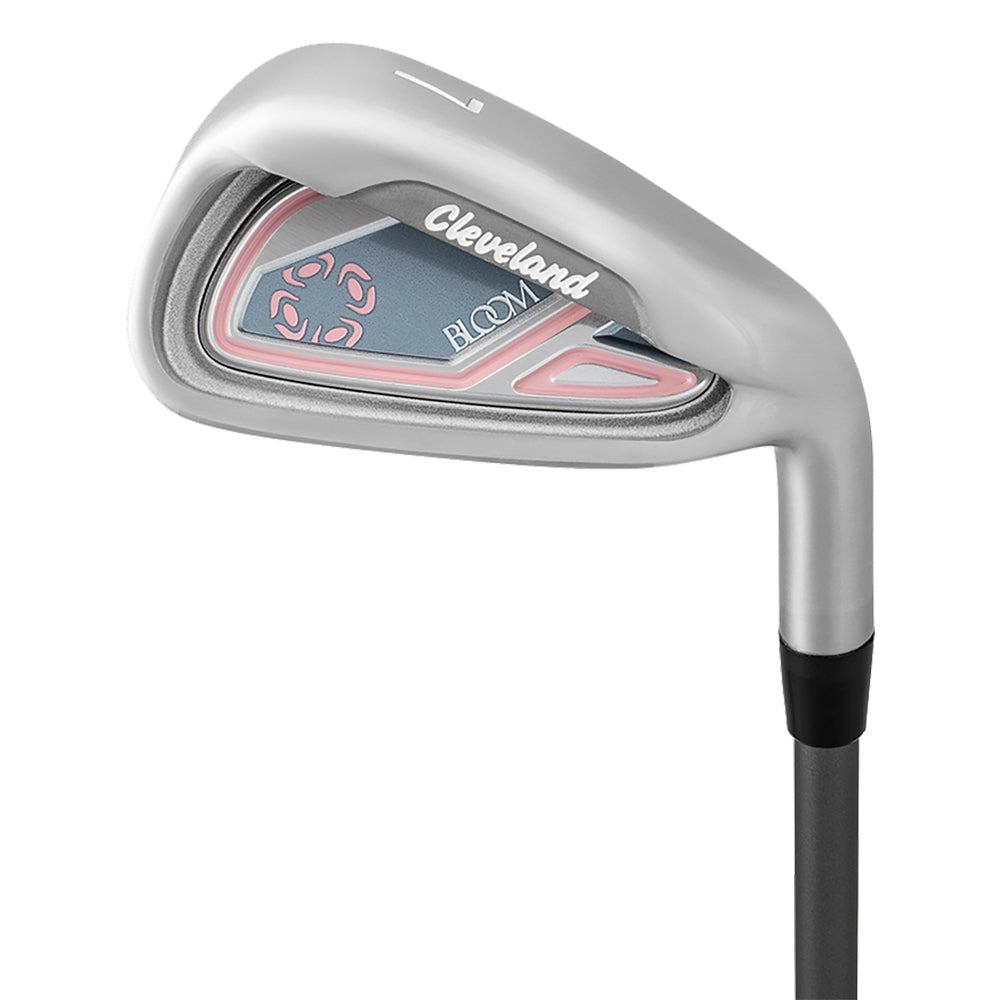 Cleveland Bloom 10-Piece Women's Right Hand Complete Golf Club Set - Perfect for Beginners & Intermediate Female Golfers on the Course
