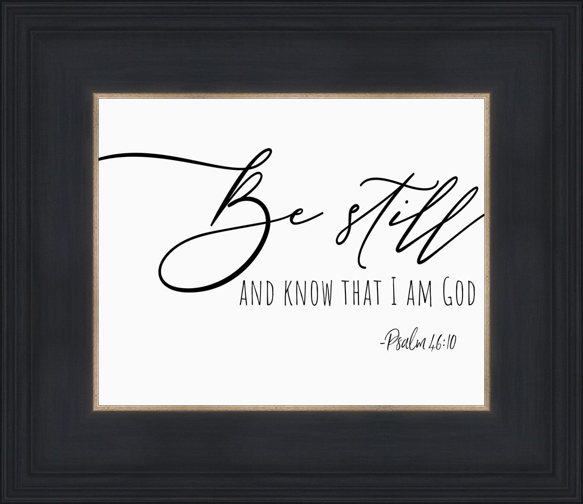 Be Still By Paige Tilly - Inspirational Wall Art Decor for Home, Office & Gifts - Perfect for Living Room, Bedroom & Meditation Space