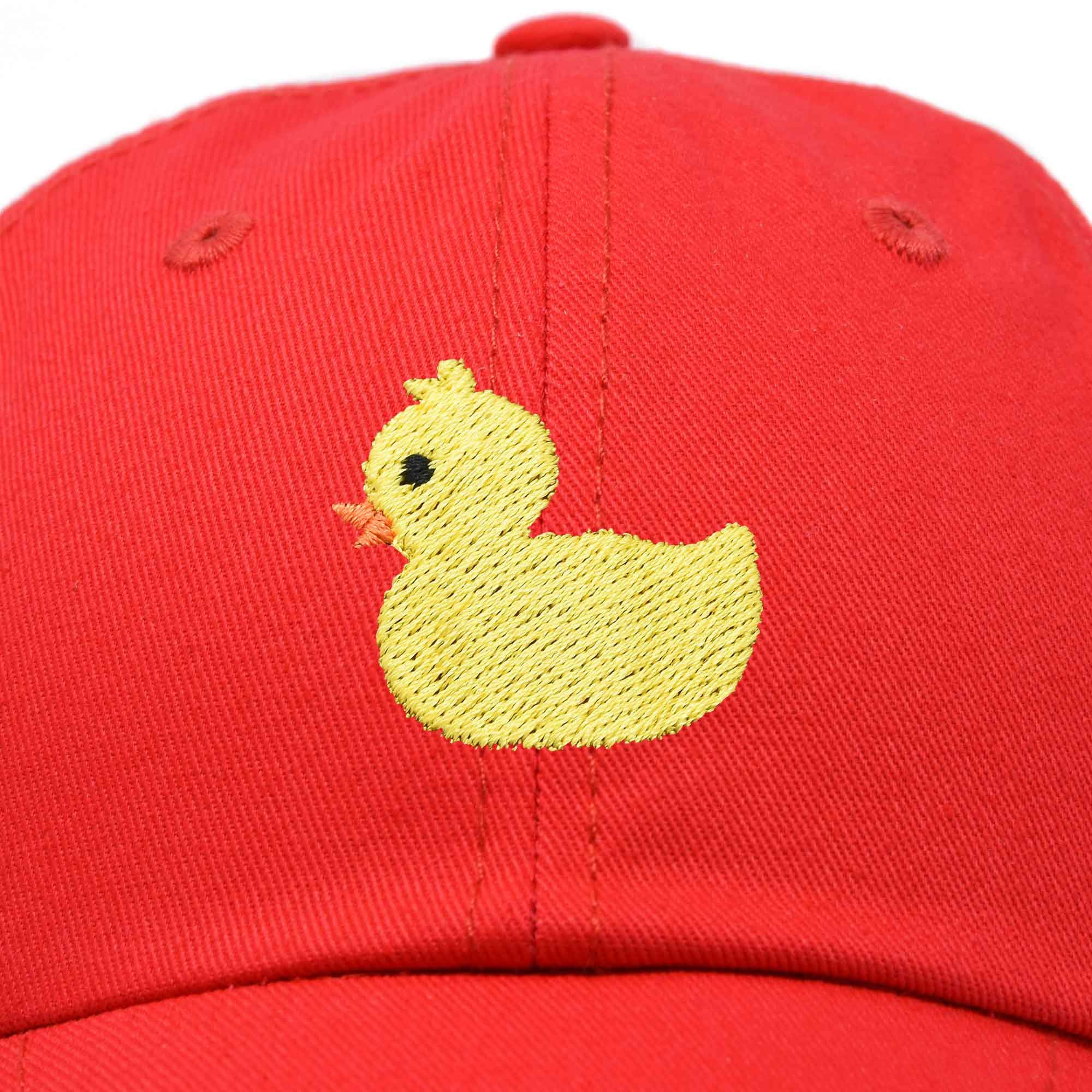 DALIX Cute Duck Soft Baseball Cap - Adjustable Dad Hat for Men & Women | Perfect for Outdoor Activities, Beach, Fishing & Casual Wear