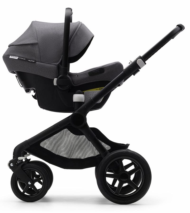 Nuna Bugaboo Turtle Air Convertible Car Seat with Base - Safe & Comfortable Infant to Toddler Car Seat for Travel & Daily Commute