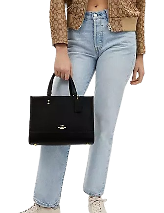 Coach Dempsey Carryall Tote Bag - Stylish Leather Handbag for Women, Perfect for Work, Travel & Everyday Use | Premium Designer Shoulder Bag