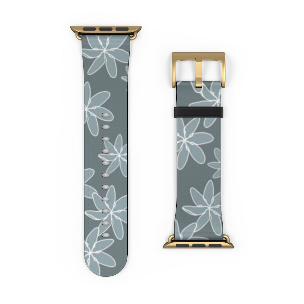Tiare Polu Apple Watch Band - Premium Soft Silicone Replacement Strap for Apple Watch Series 8/7/6/5/4/3/SE - Comfortable & Durable Sport Loop for Workout, Running, Gym & Everyday Wear