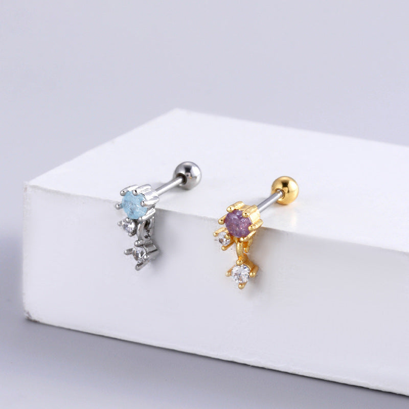20G Cartilage Surgical Steel Earrings - Butterfly, Heart & Ball Back Stud Earrings for Women | Hypoallergenic Piercing Jewelry | Perfect for Daily Wear, Parties & Gifts