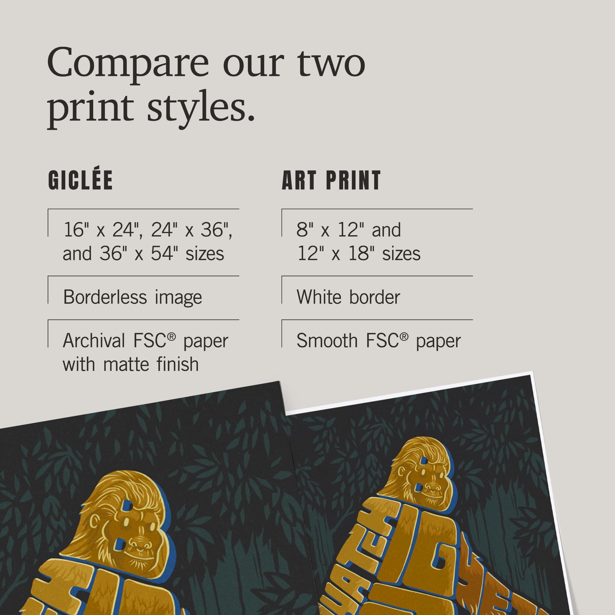 Lantern Press 16x24 Inch Giclee Print - Bigfoot Names Typography Art - Perfect for Home Decor, Office Wall Art & Cryptid Enthusiast Gifts