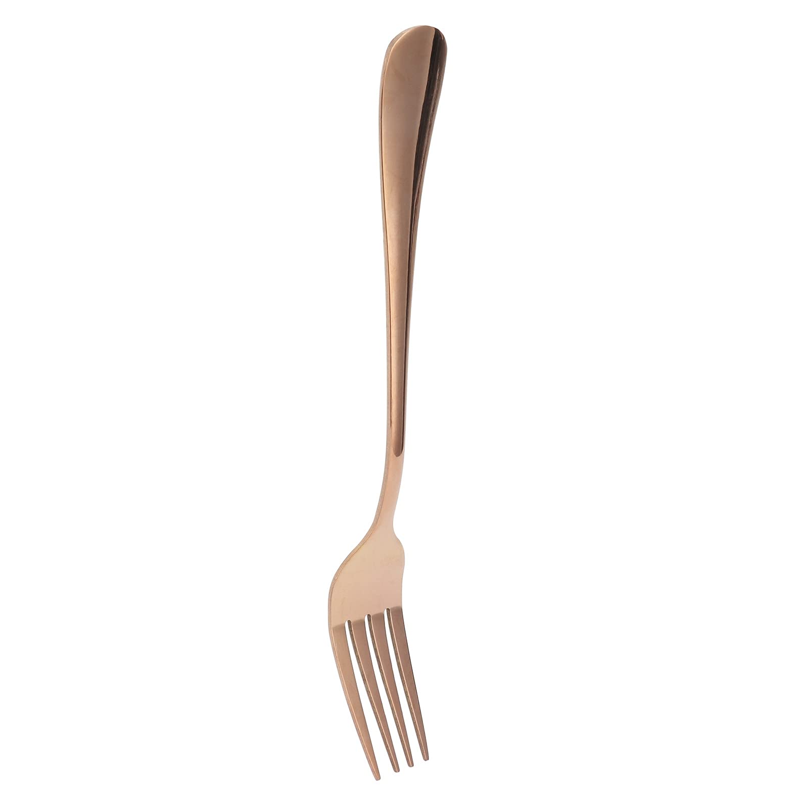 Rose Gold Electroplated Kids Forks - Elegant Cutlery for Weddings, Birthdays, Family Dinners & Housewarming Banquets - Perfect Tableware for Special Occasions & Everyday Dining