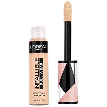 L'Oreal Paris Infallible Full Wear Concealer - Waterproof, Full Coverage, Long-Lasting - Perfect for Dark Circles, Blemishes & Highlighting (Makeup for Everyday & Special Occasions)