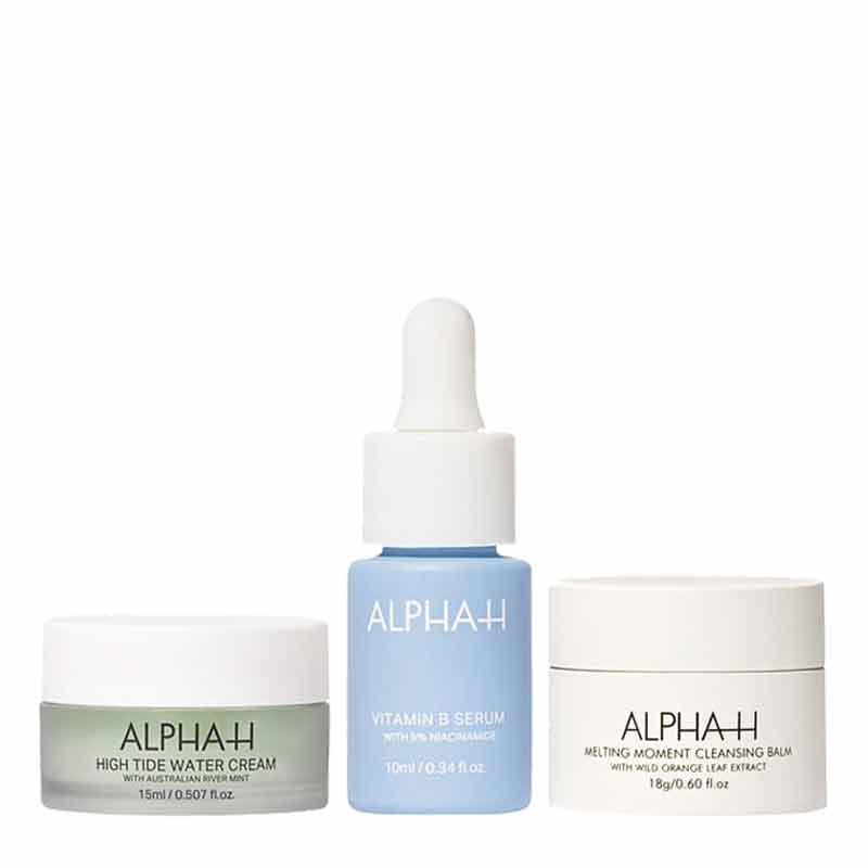 Alpha H Dream Skin Trio Gift Set - Hydrating Skincare Set with AHA for Glowing Skin | Perfect for Nighttime Routine & Anti-Aging Care