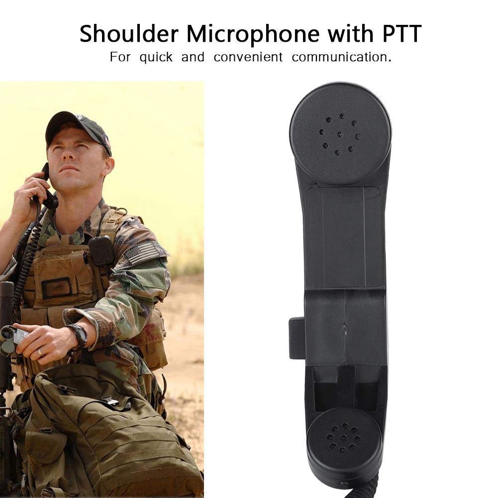 Vintage Retro Telephone Handset with 3.5mm Plug - HiFi Speaker Mic for Cell Phones, Shoulder Rest & Clear Sound | Perfect for Podcasting, Gaming, and Vintage Style Communication