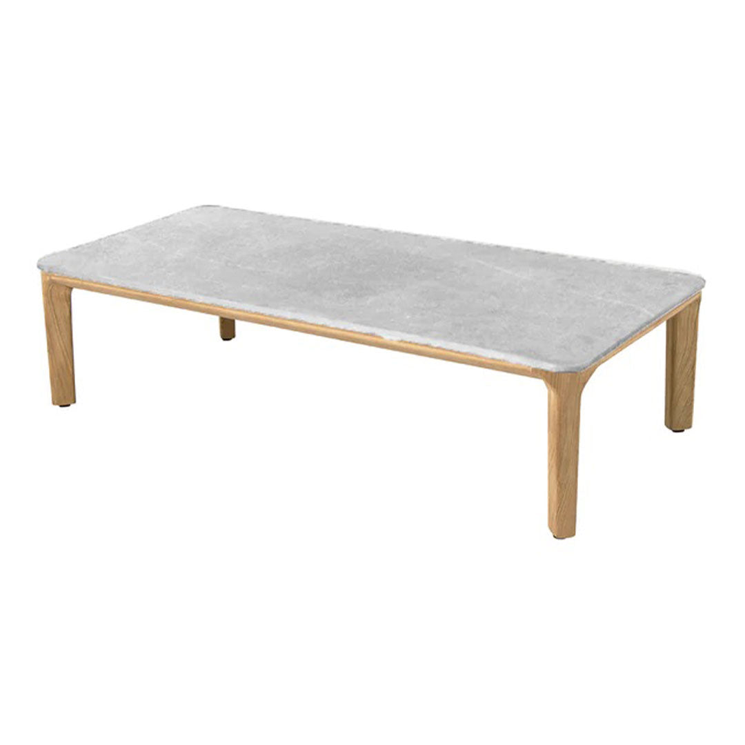 Aspect Outdoor Coffee Table - Weather-Resistant Rectangular Patio Furniture for Garden, Poolside & Backyard Relaxation