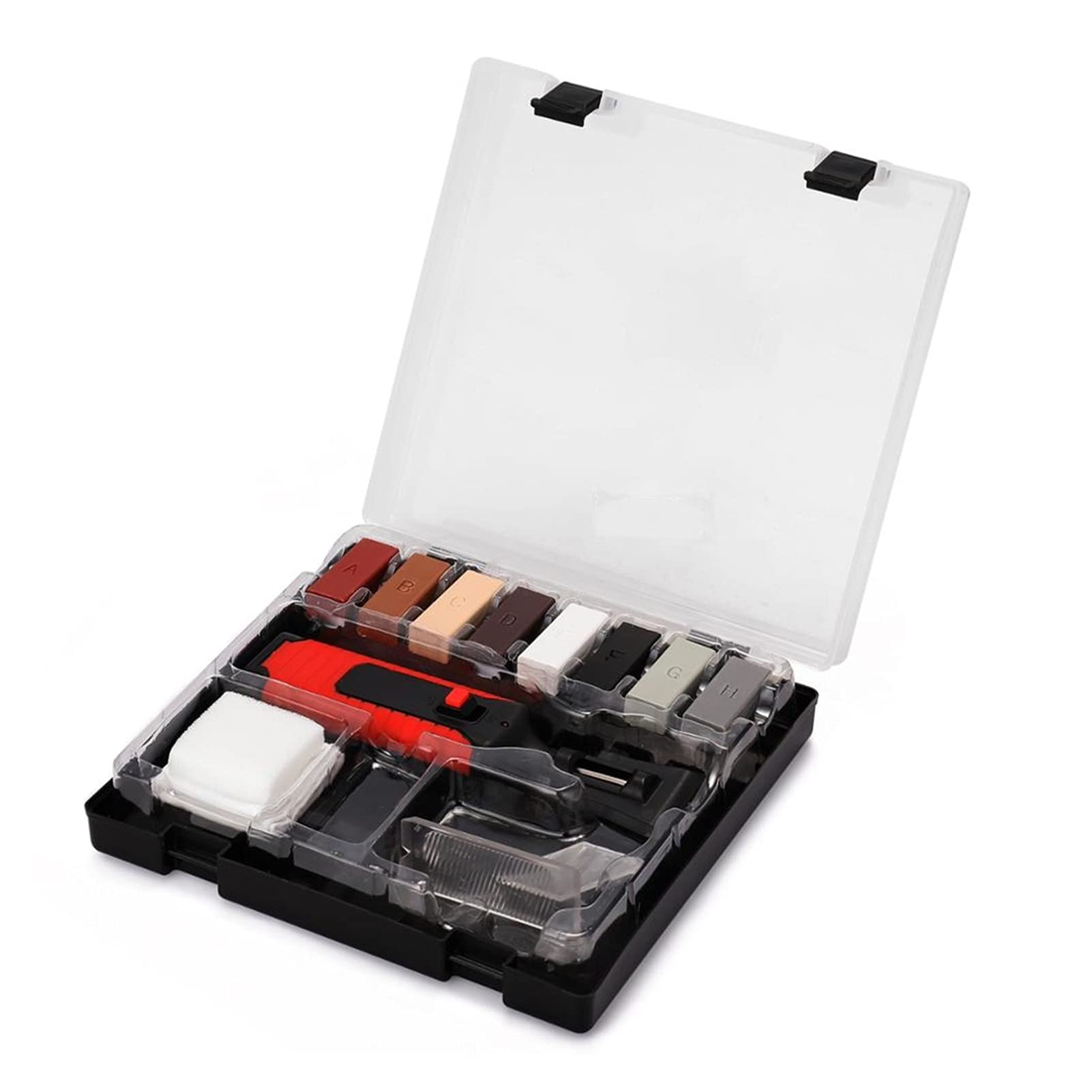 MGRAS Laminate Repair Kit - Wax System for Floor & Worktop Repair - Fix Chips & Scratches - Durable Hand Tool Set for Tile Surface Restoration (Perfect for Home, Office & Kitchen Countertop Maintenance)