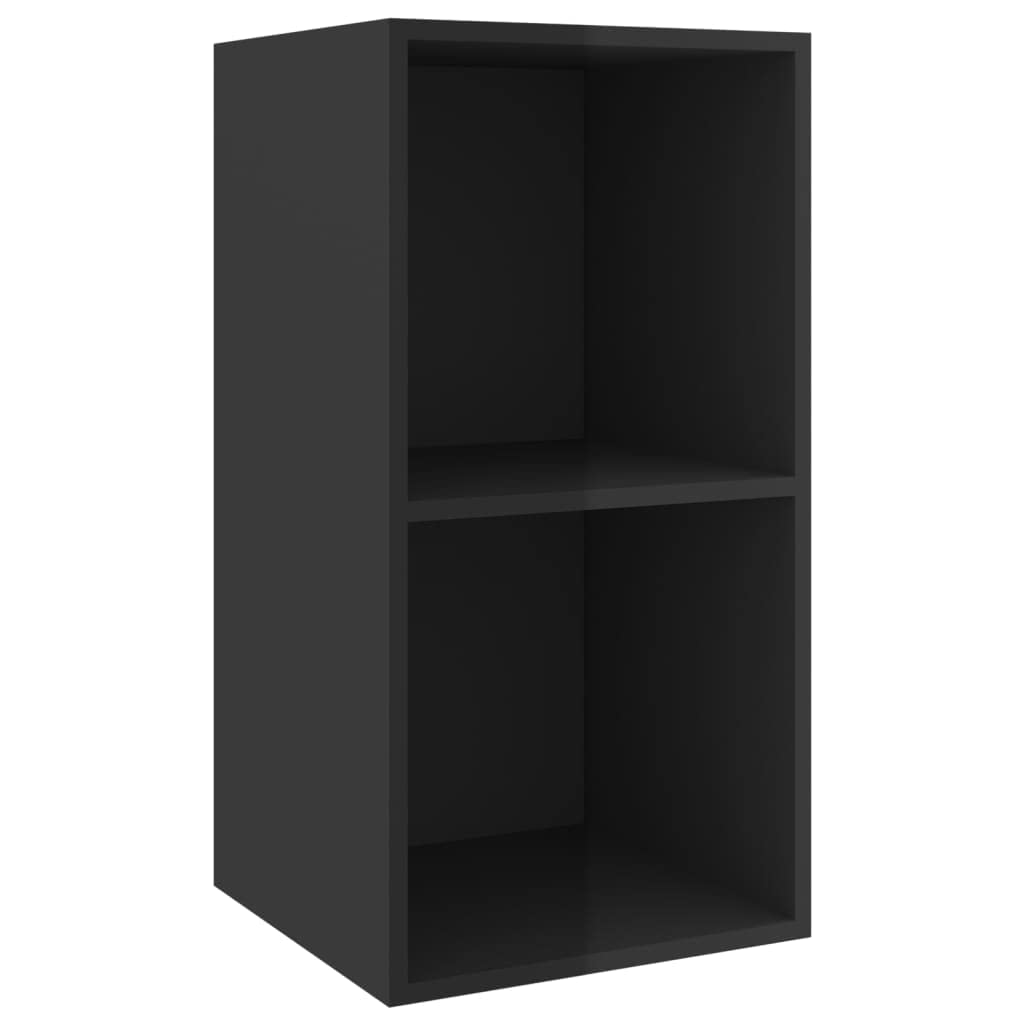 2 Layer Wall Mounted TV Stand with Bookshelf - Modern Floating TV Cabinet for Living Room, Easy to Clean & Space Saving - Perfect for Small Apartments & Home Entertainment Setup