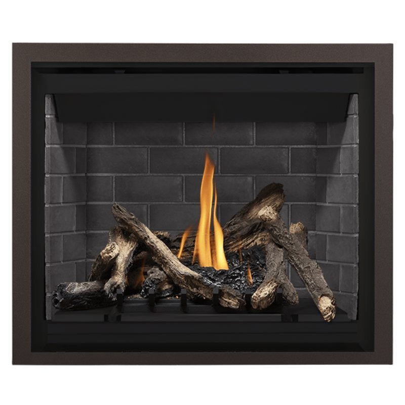 Napoleon Altitude 42 Inch Direct Vent Gas Fireplace - A42 Model | Indoor Home Heating & Cozy Living Room Fireplace for Winter