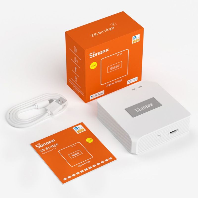 Sonoff ZigBee Bridge Pro - Smart Home Hub for Alexa & Google Home | Seamless Device Control for Lights, Plugs & Sensors | Perfect for Home Automation & IoT Setup