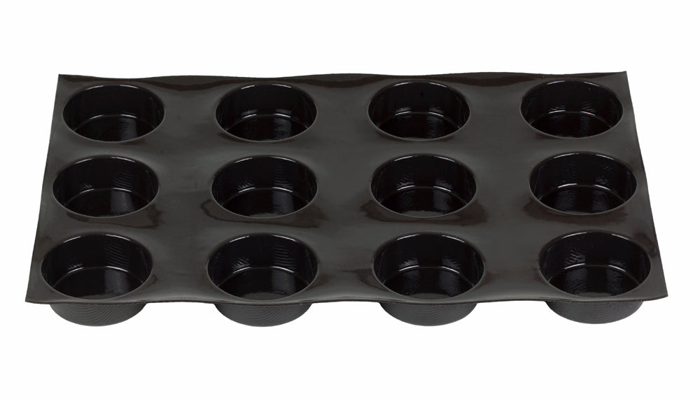 Flexipan Tarte Tatin Silicone Mold - 12 Cavity Non-Stick Baking Pan for Perfect Apple Tarts | Ideal for Home Bakers & Professional Pastry Chefs