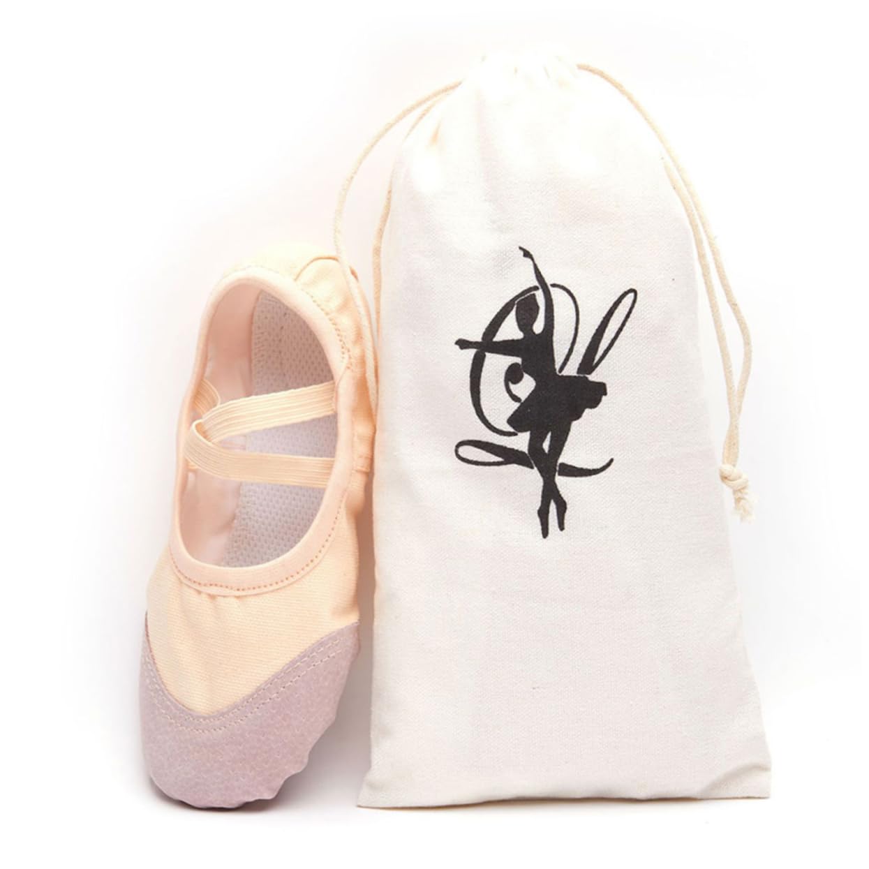 SUPVOX 3-Pack Drawstring Ballet Shoe Bags - Breathable Dance Shoe Storage Pouches for Pointe Shoes, Ballet Accessories & Multi-Purpose Use - Perfect for Dance Class, Travel & Gym Organization