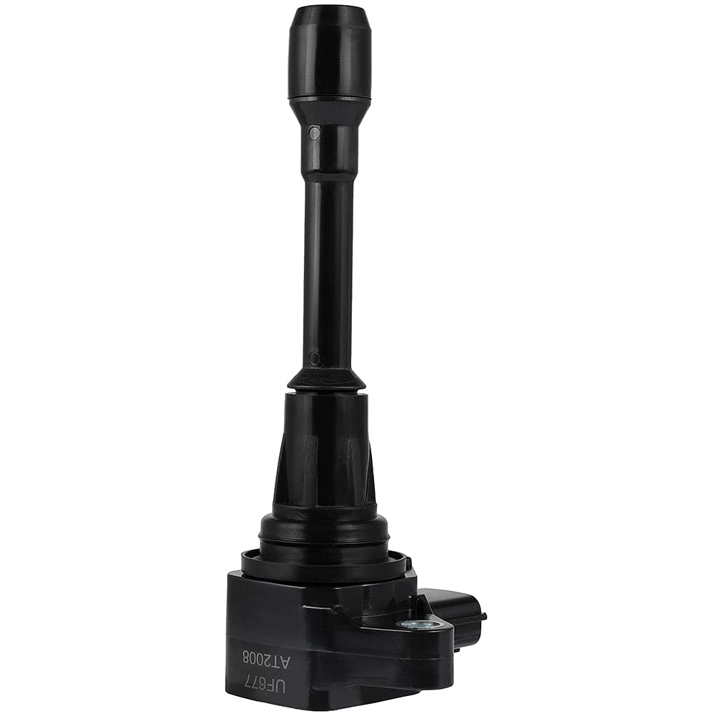CCiyu Ignition Coil Pack of 1 - Compatible with 2011-2013 Infiniti QX56, Replacement for UF677 - Perfect for Engine Performance & Smooth Driving
