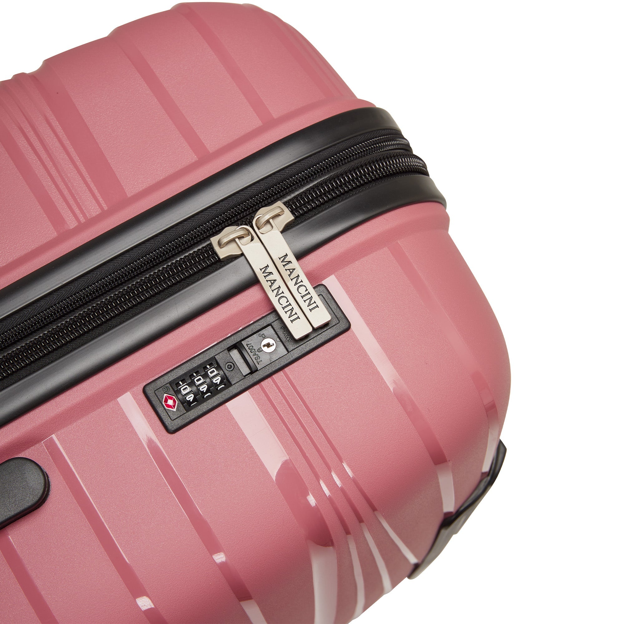 Mancini Bermuda 2-Piece Spinner Luggage Set - Polypropylene Carry-On & Large Suitcase for Travel | Perfect for Business Trips, Vacations & Family Getaways