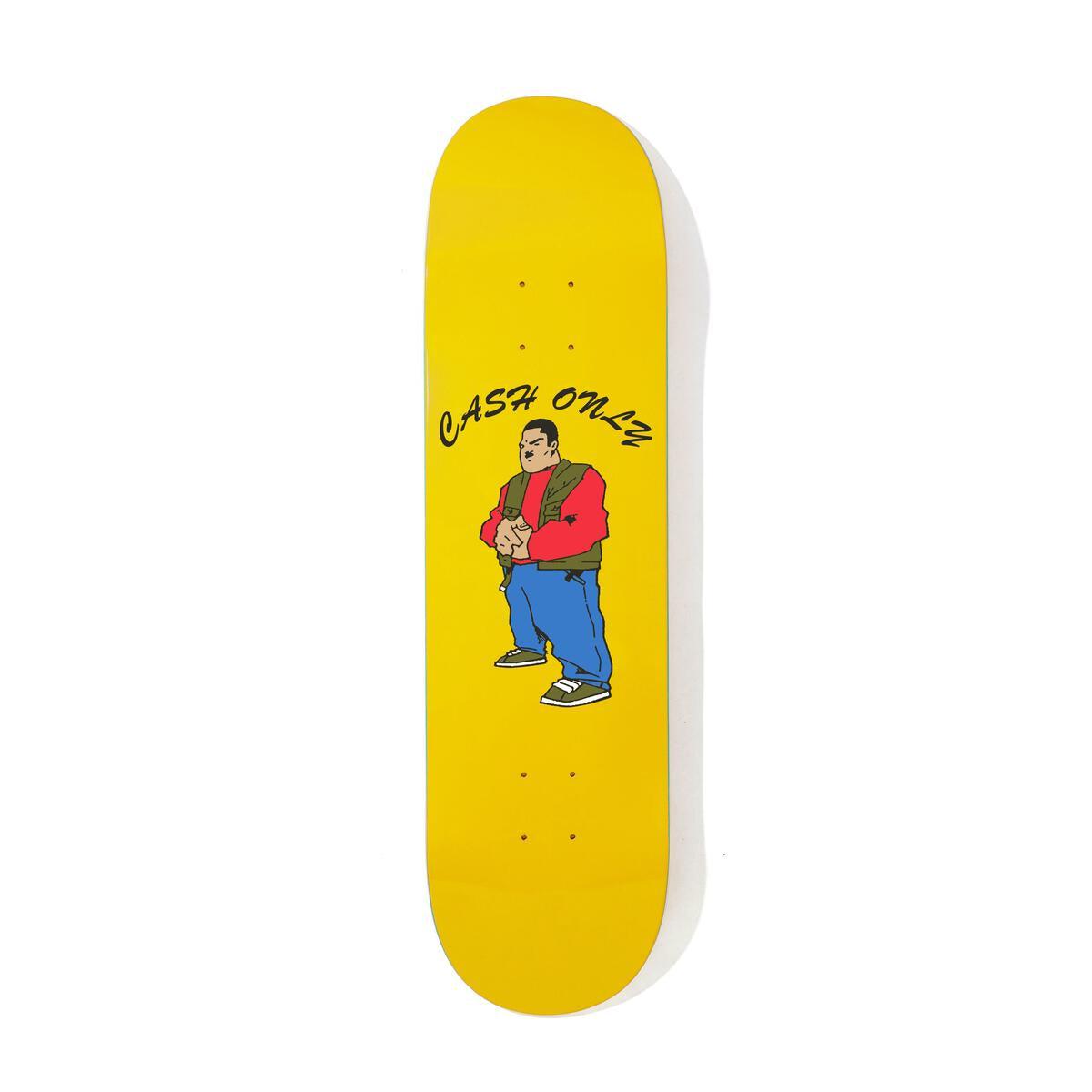 Cash Only Hench Deck (8.0) - Premium Skateboard Deck for Street & Park Riding - Perfect for Skaters & Collectors