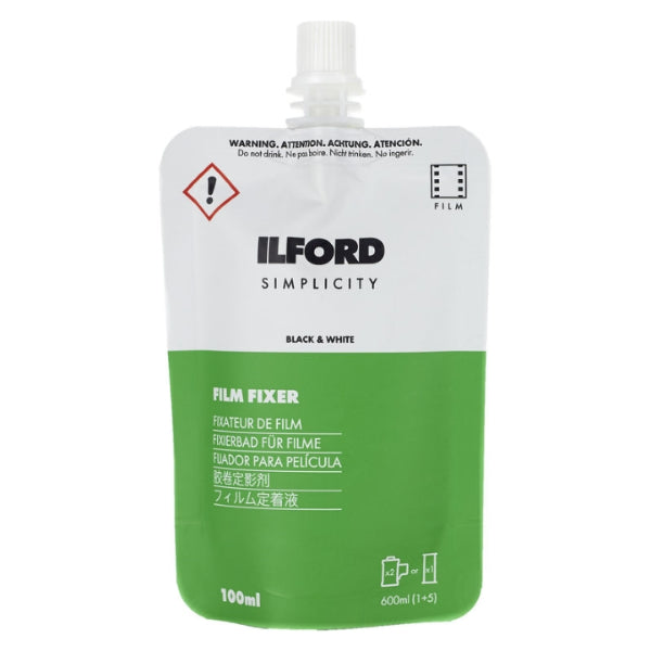 Ilford Simplicity Film Fixer (12 Pack) - High-Quality Black & White Film Developer for Darkroom Photography - Perfect for Developing, Fixing, and Preserving Film Negatives